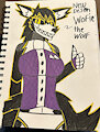 Wofie the wolf by Jaybunn