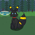 Bad Umbreon by AlphabetABC