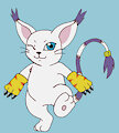 Gatomon walks