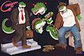 The Scaly Drunk by Cregon