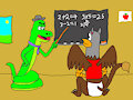Slither Scale's Math Lesson by PuffyTail33