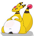 Ampharos vs Umbreon by AlphabetABC