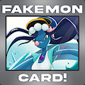 Katie - Fakemon Card Comission by Naipanart