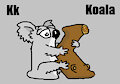 K is for Koala #3 (My Version) - Koala (Alphabetimals)
