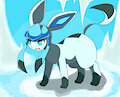 Glaceon by hebirin
