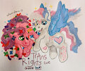"StarWishes" (MLP G3 Pride Art '25) 🦋✨ by draconicdreamsart