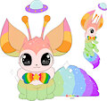 🌈 Rainbow Alien Eevee 🌈