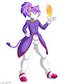 Femboy Blaze the cat by cookingbutt86