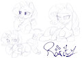 rarity doodles S by DDDAfterDark