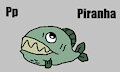 P is for Piranha #3 (My Version) - Piranha (Ollie's Pack) by ToonDisneyXD2009