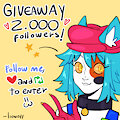 Twitter/X giveaway! ✧｡٩(ˊᗜˋ )و✧*｡ by lionoff