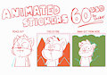 Animated Stickers YCH by ScottJames27