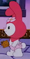 Cute my Melody in diapers by babybunnydiapercute