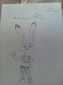 Male Judy Hopps (Zootopia Gender Swap Sketch)