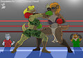 Hyena Boxing by HyperWolf3000