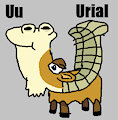 U is for Urial #3 (My Version) - Urial (Alphabetimals) by ToonDisneyXD2009
