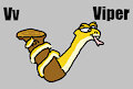 V is for Viper #3 (My Version) - Viper (Alphabetimals) by ToonDisneyXD2009