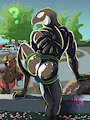 Fin at Stanley Park by TheBigBlackCod