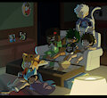 Up All Night Gamin by MitriMonkey