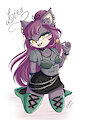 Mischievous girl