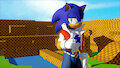Happy 34th, Sonic!! by RoenTheBear