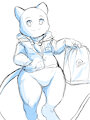Sketch 375 - Mew by WinickLim