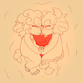 Cow and sheep fun sketch by LucidDreaming