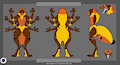 Yellow Back Tarantula Adopt-CLOSED by ChaosEye