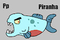 P is for Piranha #3 (My Version) - Piranha (Johnny Test)