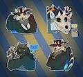 Zodiac Telegram Stickers by ljames