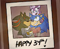 HAPPY BIRTHDAY SONIC!!! 🥳🎂 by GottaGoBlastNSFW