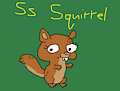 S is for Squirrel #2 (My Version) - Squirrel (Ollie's Pack)