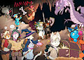 Fantasy Adventure Party by dilbertdog