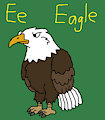 E is for Eagle #2 (My Version) - Eagle (The Simpsons)