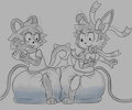 Marshy and Will Waterlogging (COMM) by BurstClouds