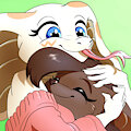 Bat Hugs for The Snake of Warmth by Daaberlicious