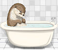 Otter Bath by Maria by dfeyder