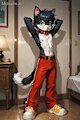 Frisky Feline Lucky (Ai)
