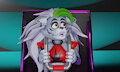 Roxy Wolf Trapped In The Space Ride [3D Commission] by Tho6Who4e2000