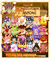 Artfight 2025 Profile Card by dandyliondreamer