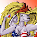 Patriotic Penelope July 4th 2025 by lordofnothing1