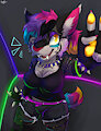 Rave kitty