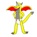 New OC - Edward the Dragon by PuffyTail33