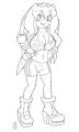 Redraw: Sky's Sonic Forces Outfit Alt. by MelSky