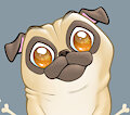 Pug day by Crisreyart
