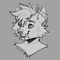 PWYW Sketch for Nienkiowolf by kineia3