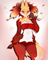 Delphox by sharkxbark