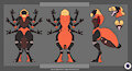 Orange Back Tarantula Adopt-CLOSED by ChaosEye