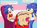 Sonic meets Trans Sonic by alexiaNBC