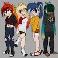 EQG Adopts by Gluttonace